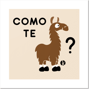 Como te Llama? Posters and Art